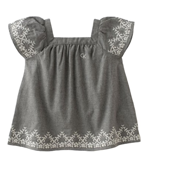 Calvin Klein Baby Girls Tunic Top Only Size 3-6M - Picture 1 of 5